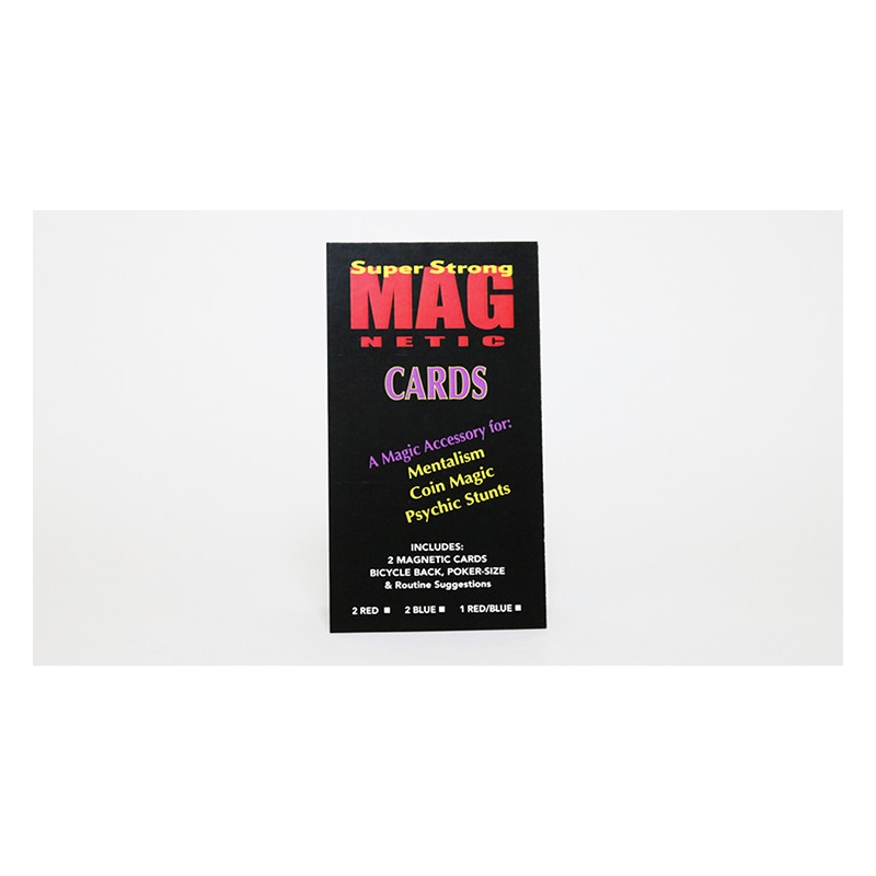 Magnetic Card - Bicycle Cards (2 Per Package) Double Face Cards by Chazpro