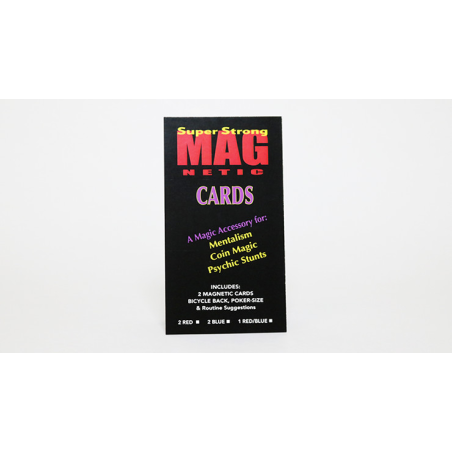 Magnetic Card - Bicycle Cards (2 Per Package) Double Face Cards by Chazpro