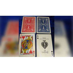 Magnetic Card - Bicycle Cards (2 Per Package) Double Face Cards by Chazpro