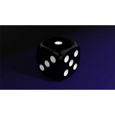 Magnetic Die (Black) by Iarvel Magic