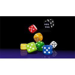 Magnetic Die (Black) by Iarvel Magic