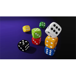 Magnetic Die (Black) by Iarvel Magic