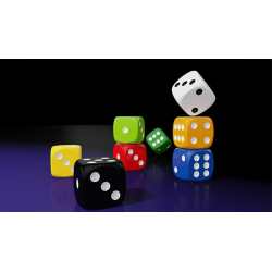 Magnetic Die (White) by Iarvel Magic