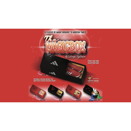MAGIC BOX BLACK Large by George Iglesias and Twister Magic - Trick