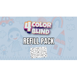 4 Color Blind Refill by Guillaume Bienne