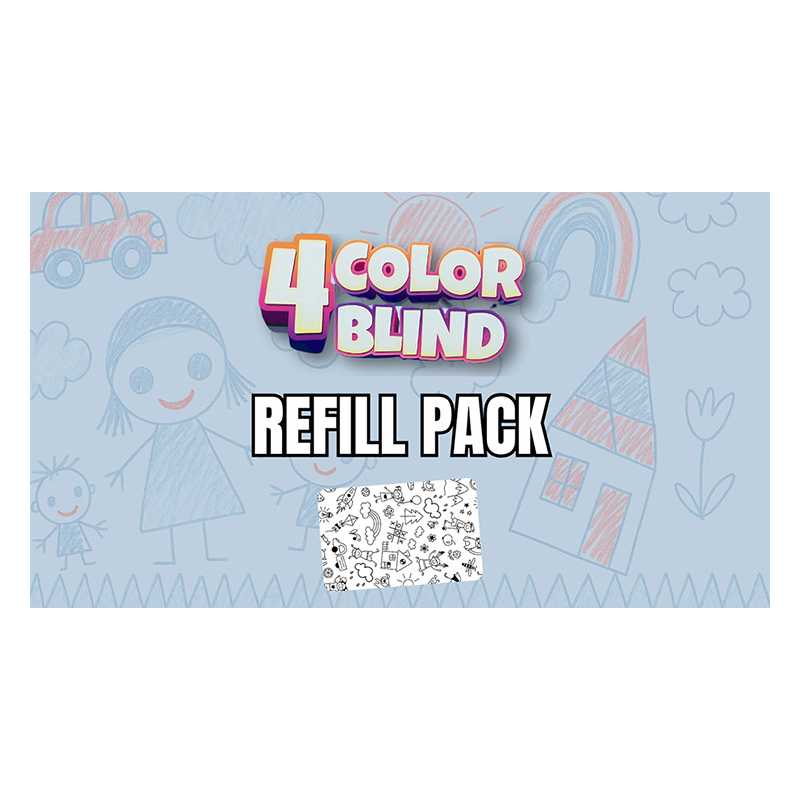 4 Color Blind Refill by Guillaume Bienne