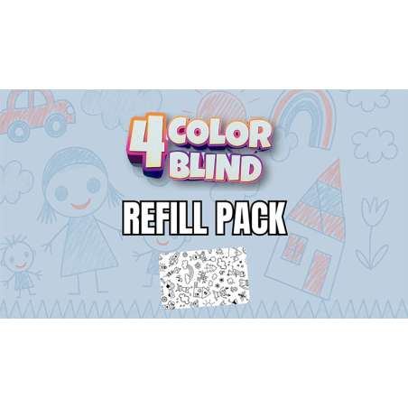 4 Color Blind Refill by Guillaume Bienne
