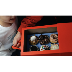 MAGIC BOX RED Medium by George Iglesias and Twister Magic - Trick