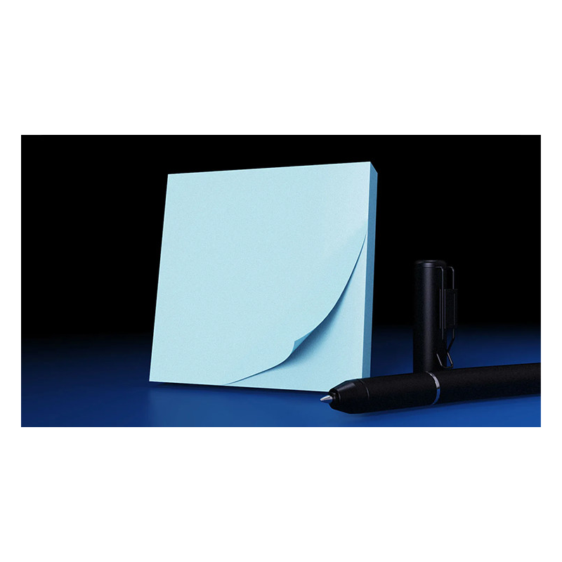 The Iarvel Magic Post-It Pad (Blue) by Iarvel Magic