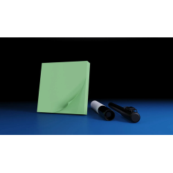 The Iarvel Magic Post-It Pad (Green) by Iarvel Magic