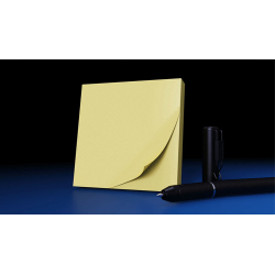 The Iarvel Magic Post-It Pad (Yellow) by Iarvel Magic