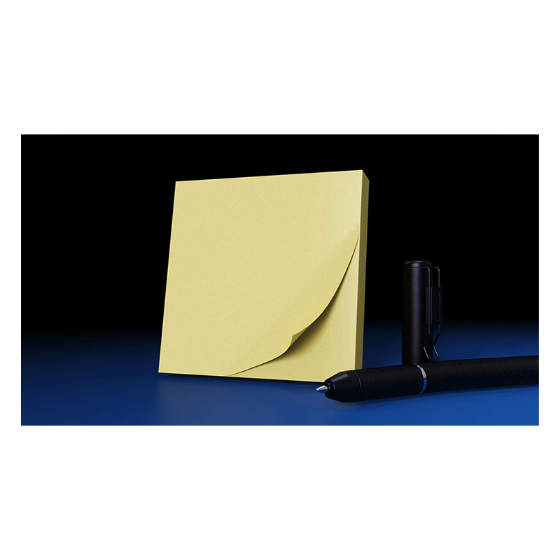 The Iarvel Magic Post-It Pad (Yellow) by Iarvel Magic