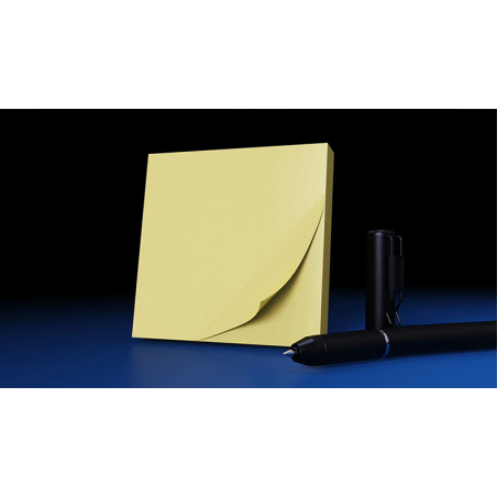 The Iarvel Magic Post-It Pad (Yellow) by Iarvel Magic