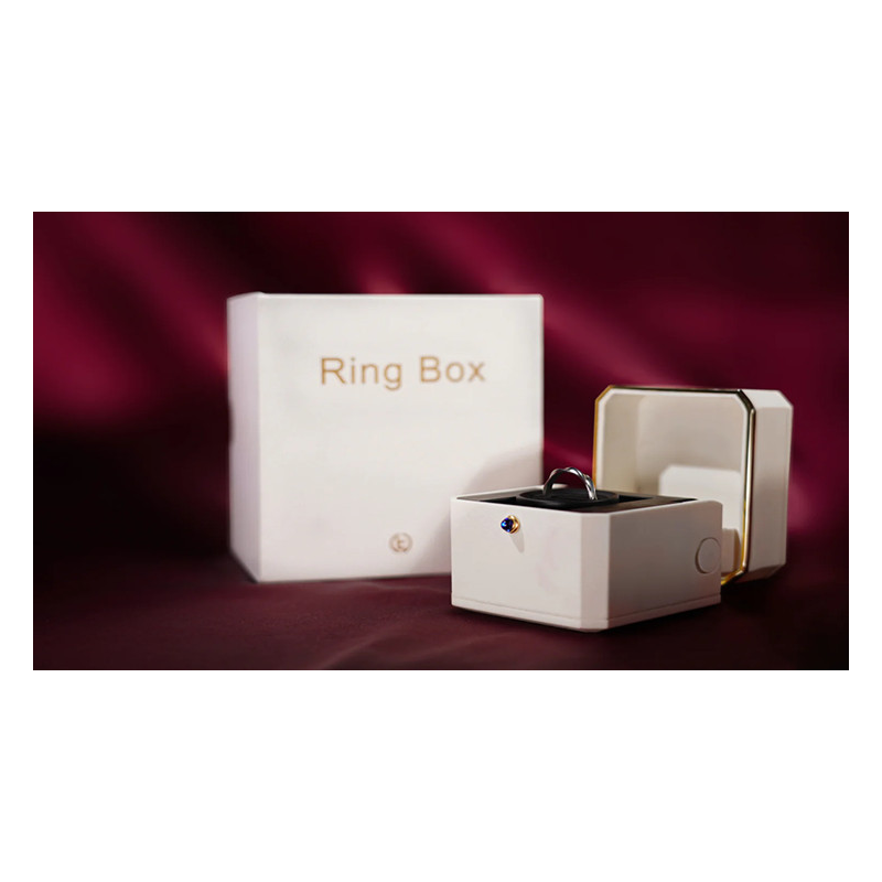 Magic Ring Box (White) by TCC - Trick