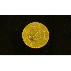18K Gold Plated Magic Wishing Coin by Alan Wong - Trick