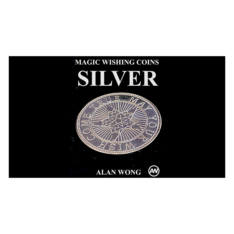 Magic Wishing Coins Silver (12 Coins) by Alan Wong - Trick