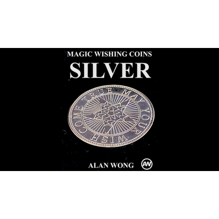 Magic Wishing Coins Silver (12 Coins) by Alan Wong - Trick