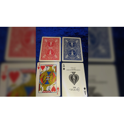 Magnetic Cards (2 pack/Red Jokers) by Chazpro Magic. - Trick