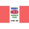 Magnetic Cards (2 pack/Red) by Chazpro Magic. - Trick
