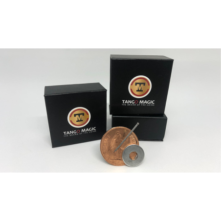Magnetic Coin English Penny (D0027) by Tango - Trick