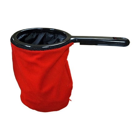 Change Bag Velvet with Zipper (Red) by Bazar de Magia - Trick