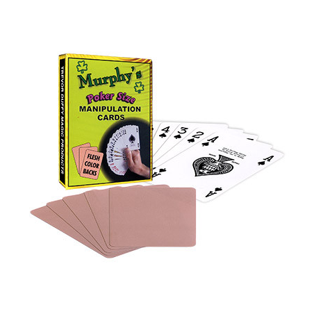 Manipulation Cards(POKER SIZE/ FLESH COLOR BACKS) by Trevor Duffy-Trick