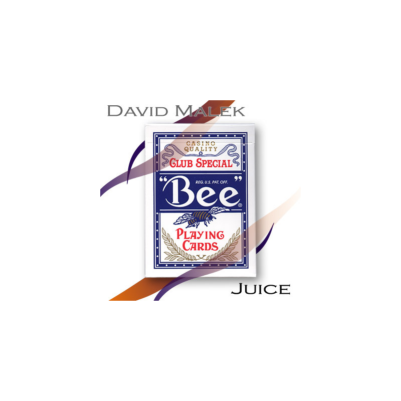 Marked Deck (Blue Bee Style, Juice) by David Malek - Trick