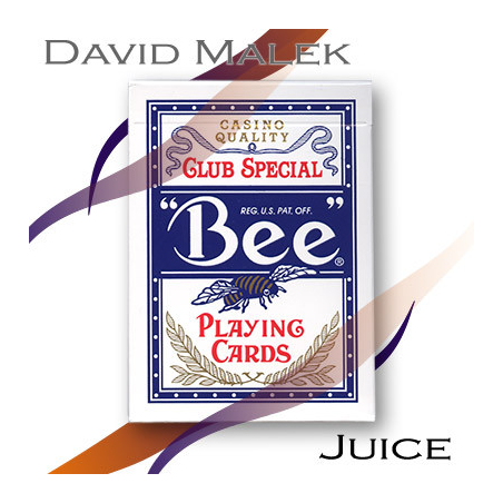 Marked Deck (Blue Bee Style, Juice) by David Malek - Trick