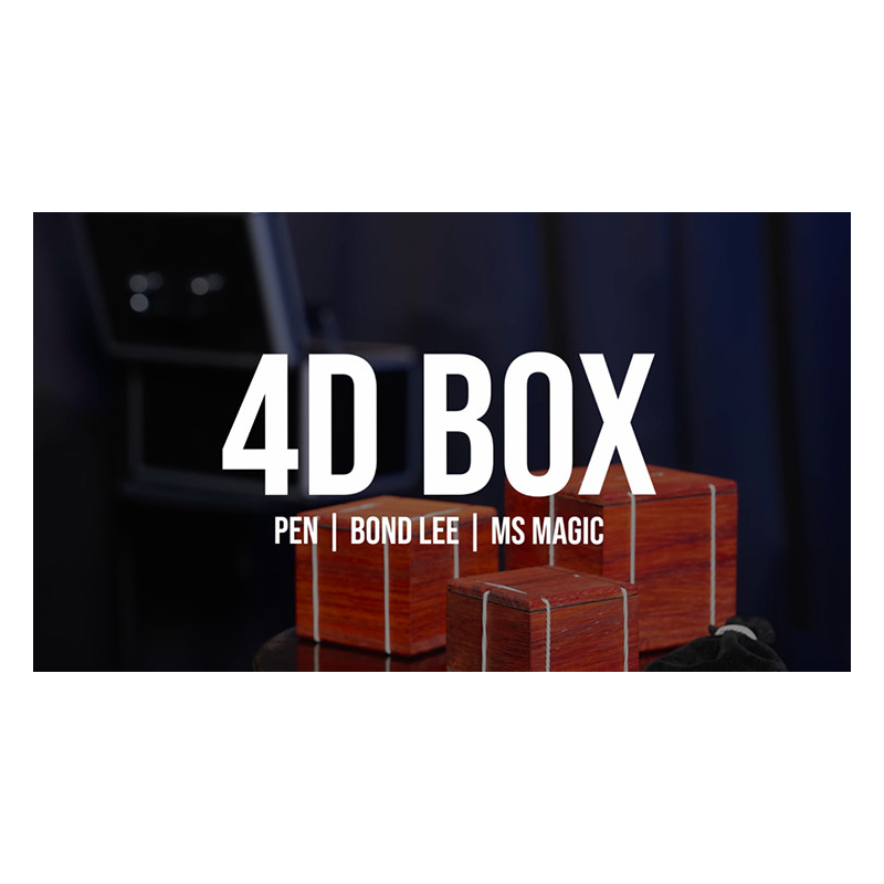 4D BOX (NEST OF BOXES) by Pen, Bond Lee and MS Magic - Trick