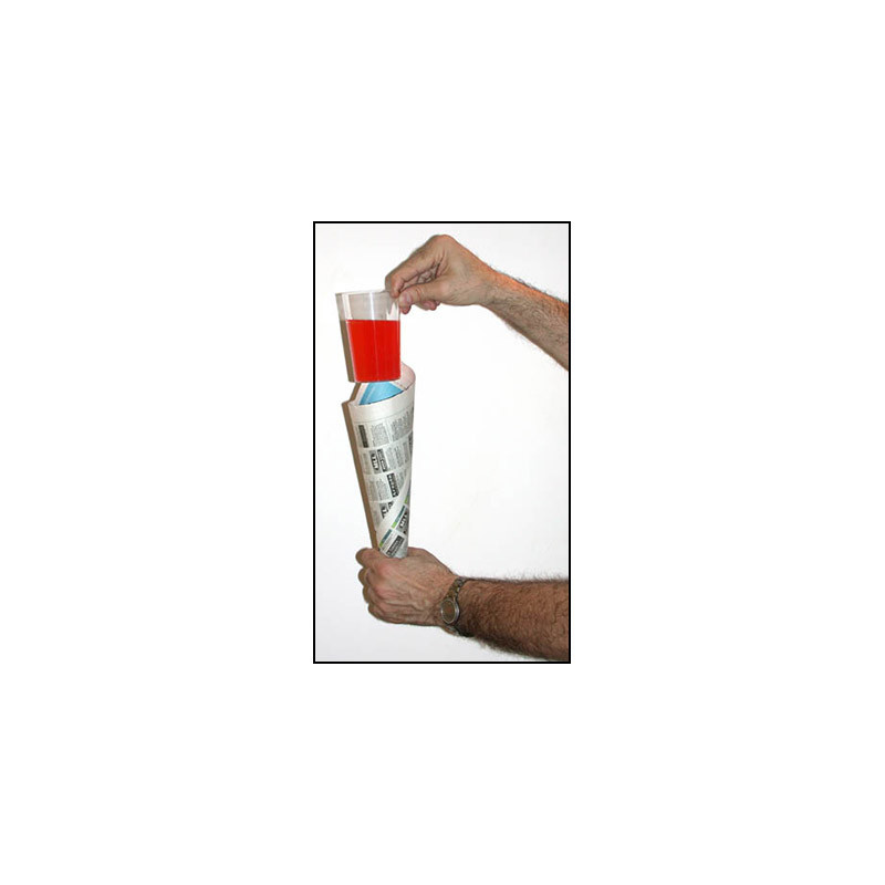 Comedy Glass in Paper Cone by Bazar de Magia- Trick