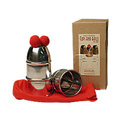 Cups and Balls w/Chop Cup Alum.Combo by Bazar de Magia - Trick