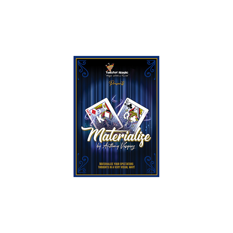 MATERIALIZE (QC) by Anthony Vasquez and Twister Magic - Trick