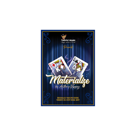 MATERIALIZE (QC) by Anthony Vasquez and Twister Magic - Trick