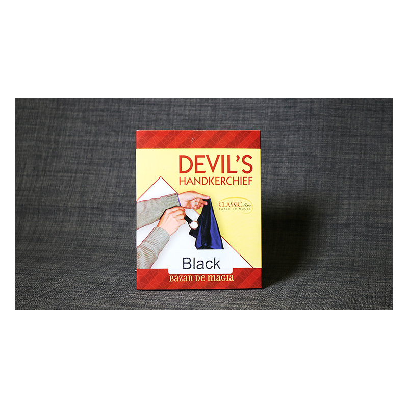 Devil's Handkerchief (Black) by Bazar de Magia - Trick