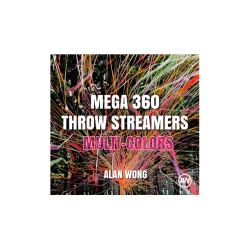 MEGA 360 Throw Streamers MULTI COLOR by Alan Wong - Trick