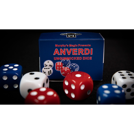 NON GIMMICKED DICE 6 PACK/MIXED by Tony Anverdi - Trick