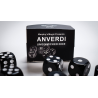 NON GIMMICKED DICE 6 PACK/BLACK by Tony Anverdi - Trick