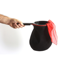 Change Bag Standard REPEAT WITH ZIPPER (Black) by Bazar de Magia - Tricks
