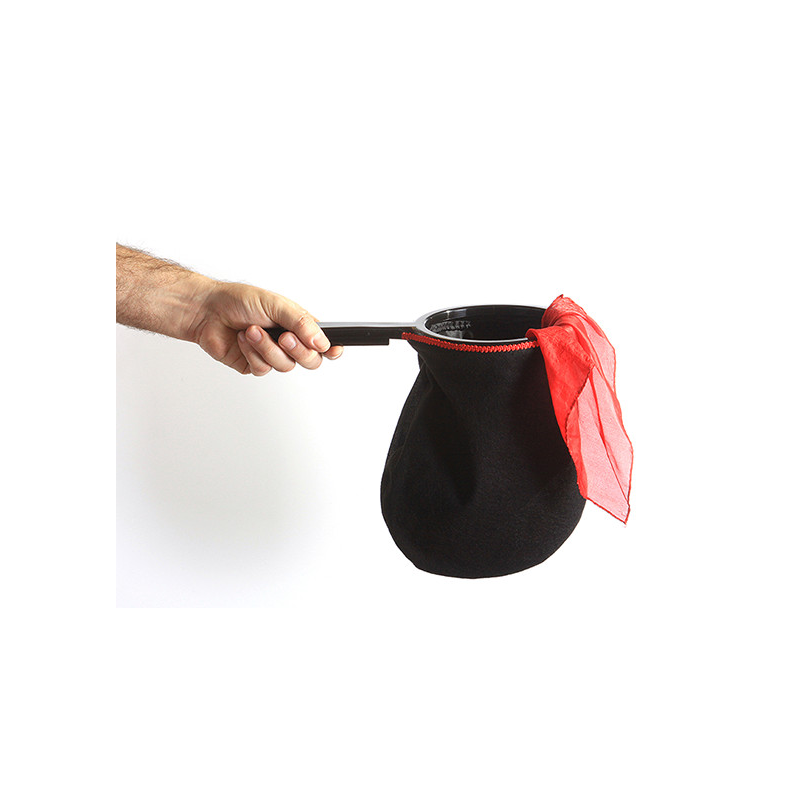 Change Bag Standard REPEAT WITH ZIPPER (Black) by Bazar de Magia - Tricks