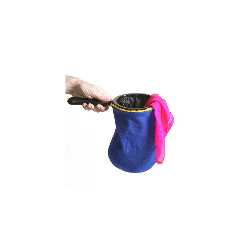 Change Bag Standard REPEAT WITH ZIPPER (Blue) by Bazar de Magia - Tricks