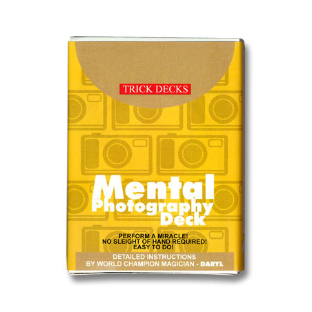 Mental Photo Deck Bicycle (Blue)