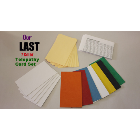Mental Telepathy Cards (Color) by Chazpro Magic - Trick