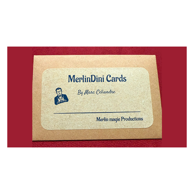 MerlinDini Cards (Blue) by Marc Celiandre