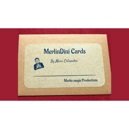 MerlinDini Cards (Blue) by Marc Celiandre