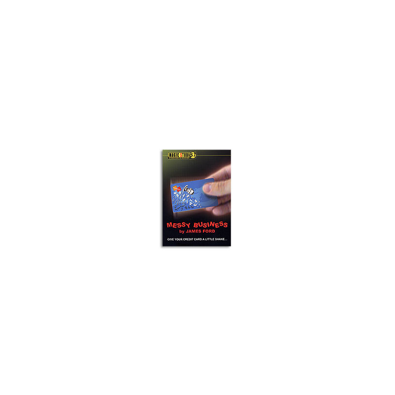 Messy Business Credit Card trick James Ford and Magic Studio