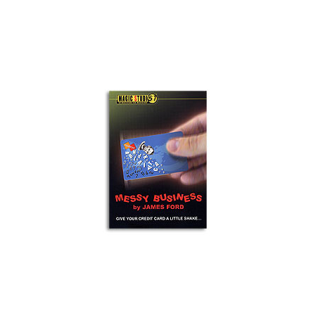 Messy Business Credit Card trick James Ford and Magic Studio