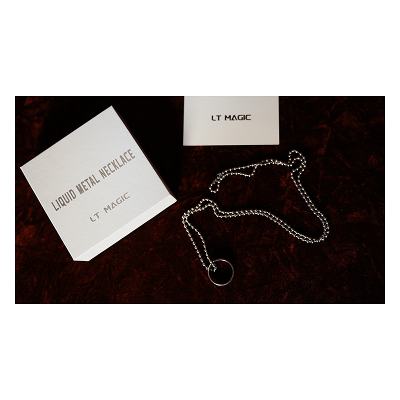 Liquid Metal Necklace by LT Magic'