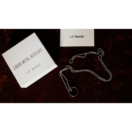 Liquid Metal Necklace by LT Magic'