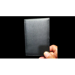 Mini Bombshell Wallet (Black Pebble) by CAHYO