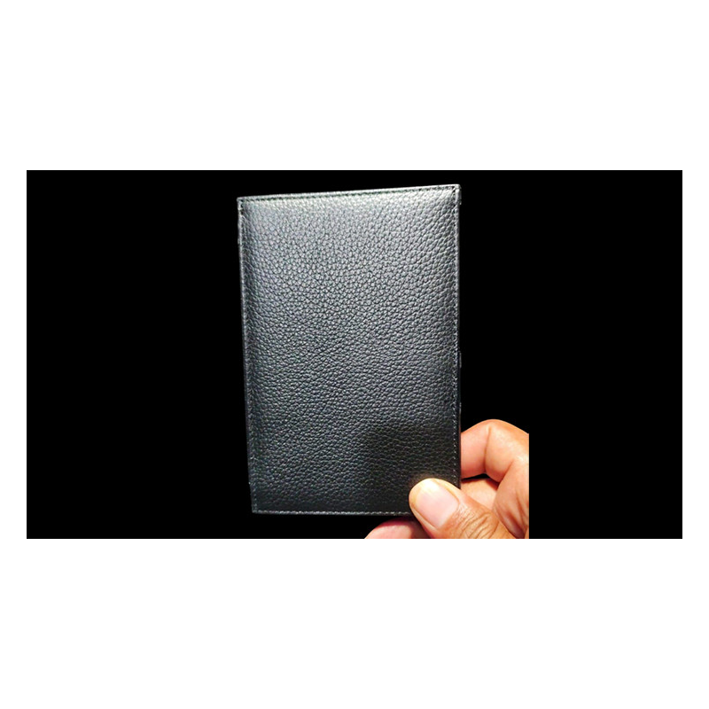 Mini Bombshell Wallet (Black Pebble) by CAHYO